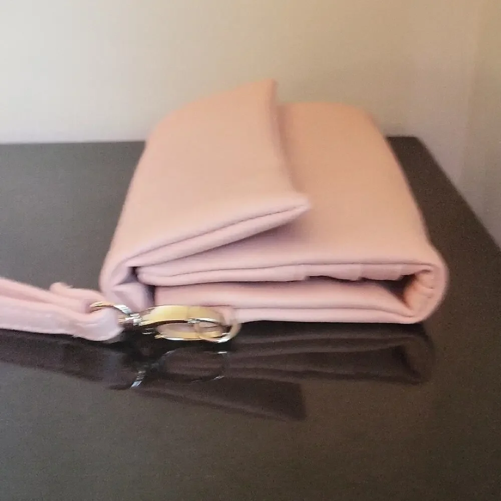 Wild Fable Soft Pink Wristlet Clutch
